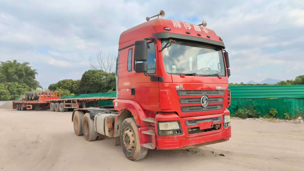 Used for Shacman M3000 2019 6×4 Tractor Truck Wp12 Engine Heavy Duty Power King Strong Chassis High Load Transport Vehicle