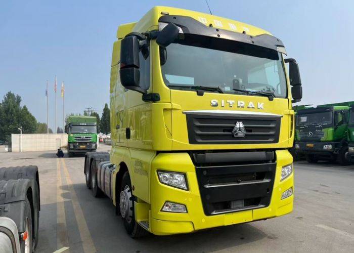 Used SINOTRUK SITRAK G7 6X4 Tractor Head 540HP Euro 5 Second Hand Tractor Truck 2021 Year for Sale