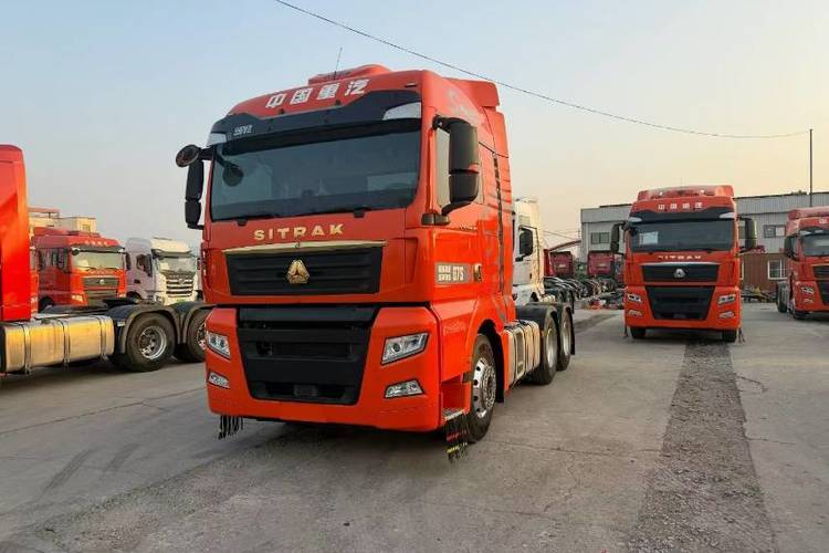 Used SINOTRUK SITRAK G7 6X4 Tractor Head 480HP Euro 5 Second Hand Tractor Truck for Sale 2021 Year