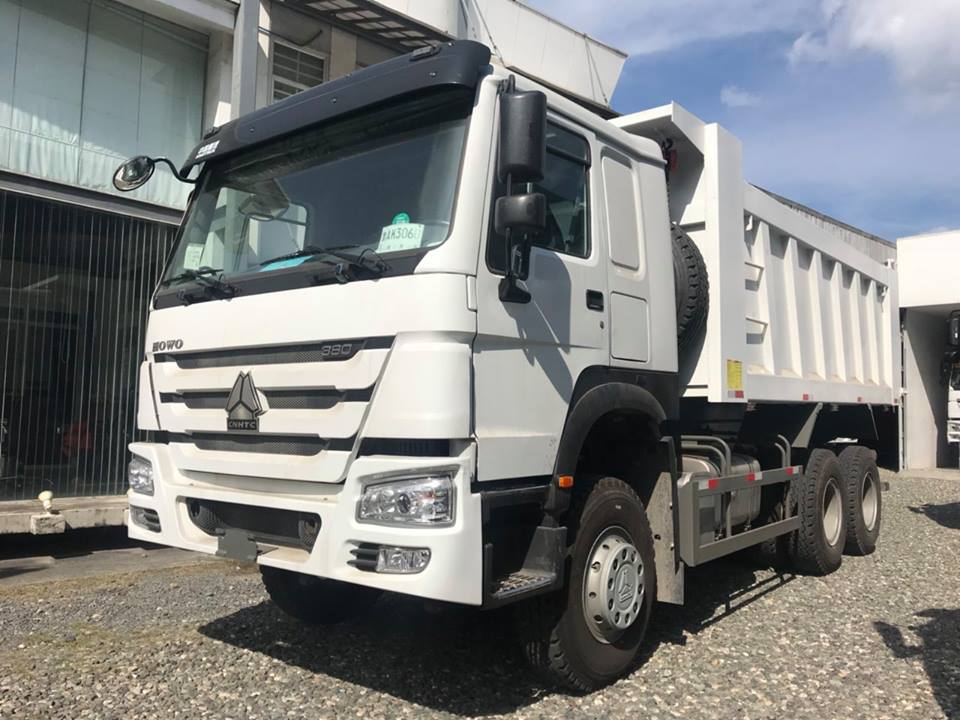Used Sinotruk Howo 380HP 6×4 Dump Truck Tipper Truck Weichai Engine Left Hand Drive Used Heavy Duty Mining Dumper Truck