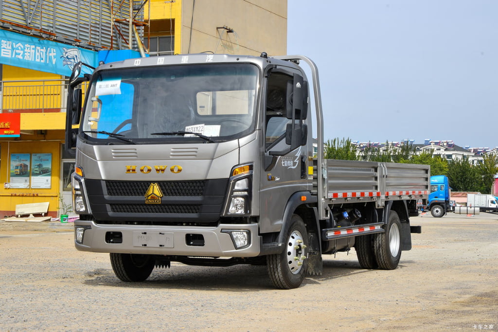 Howo Hanjiang AMT Automatic Transmission Light Van Truck Euro6 Fuel Saving City Daily Delivery Lorry