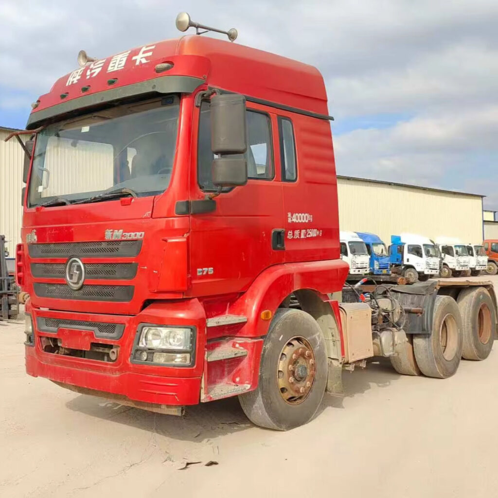 Used for Shacman M3000 2019 6×4 Tractor Truck Wp12 Engine Heavy Duty Power King Strong Chassis High Load Transport Vehicle