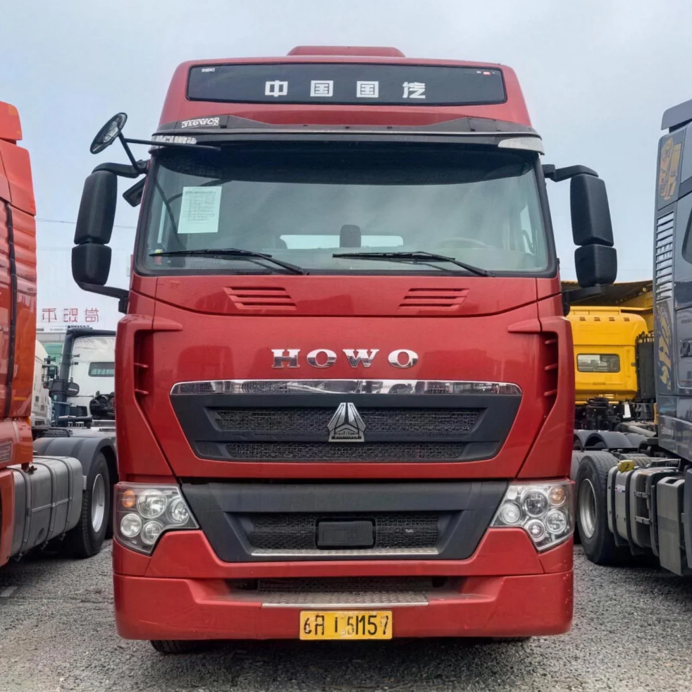Used HOWO T7H 540HP 6X4 Heavy Duty Tractor Unit with 4.42 Ratio for Mountainous Road and Mining Logistics