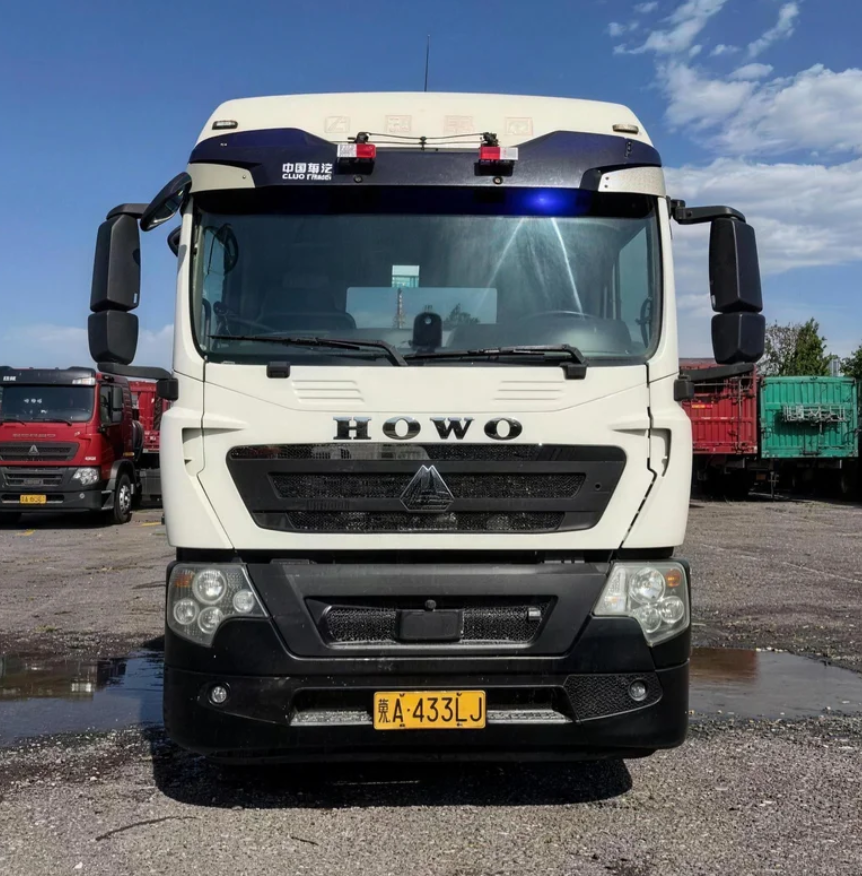 Used SINOTRUK HOWO TX7 6X4 Tractor Head 460HP Euro 6 White Second Hand Tractor Truck 2021 Year