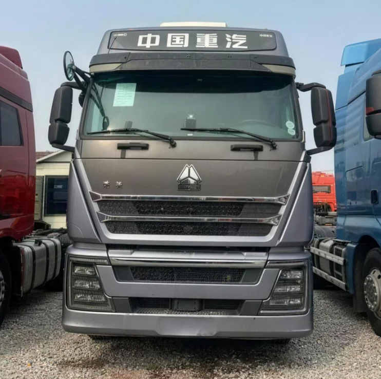 Used SINOTRUK HOWO TH7 6X4 Tractor Head 540HP S-AMT 16 Speed Euro 5 Truck 2021 Year for Sale