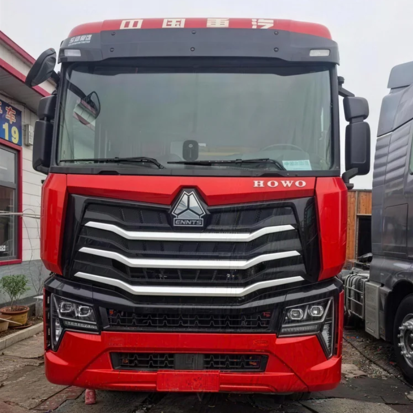 Quasi-new 2023 Used SINOTRUK HOWO Max 6X4 Tractor Head 480HP Weichai Engine Euro 6 Truck for Sale