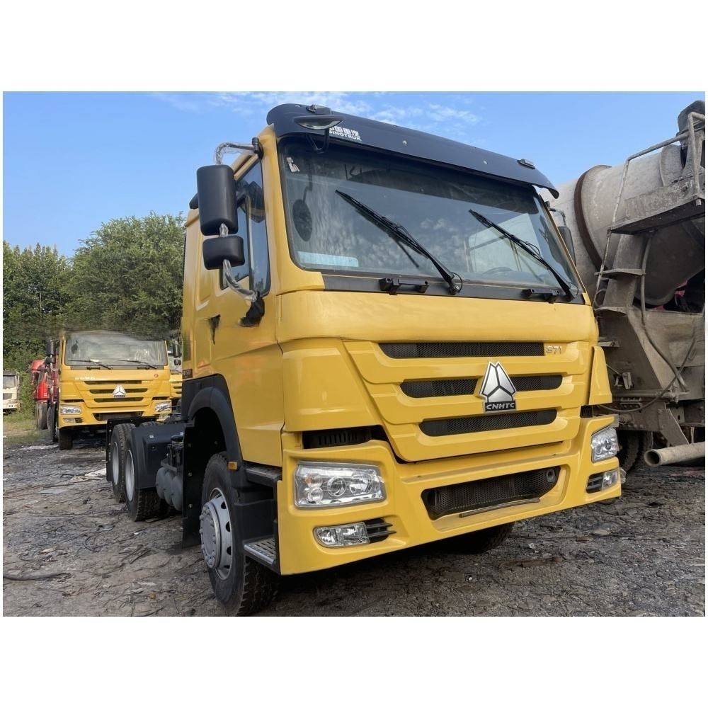 Sinotruk Howo 375 Prime Mover Tractor Truck High Torque Diesel Engine Reliable Long Haul Truck