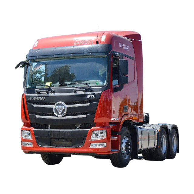 Tractor FOTON AUMAN 2020 Red 6×4 Used tractor/Second hand Good Condition heavy cargo tow truck