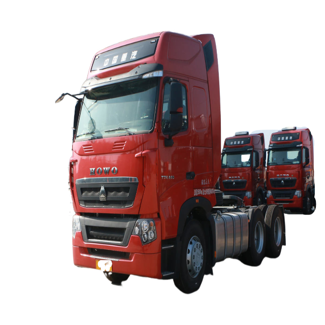 10 Wheeler Tractor Truck for Sinotruk Howo T7h 6×4 Prime Mover Used Trailer Head Second Hand Truck Head Ready to Ship Price