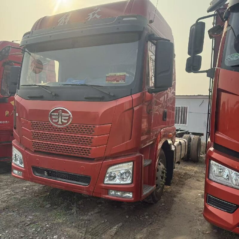 FAW JH6 LHD Left Hand Drive Tractor Truck Euro5 Africa Central Asia Hot Sale Export Logistics Truck