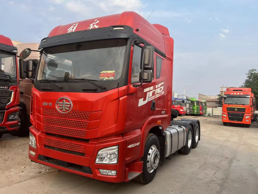 FAW J6P Air Suspension Comfort Cabin Tractor Truck Euro5 Long Distance Cross Country Transport Lorry