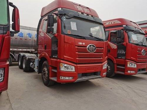 FAW J6P Heavy Duty Flatbed Cargo Truck Euro5 Mining Construction Rough Road Transport Vehicle
