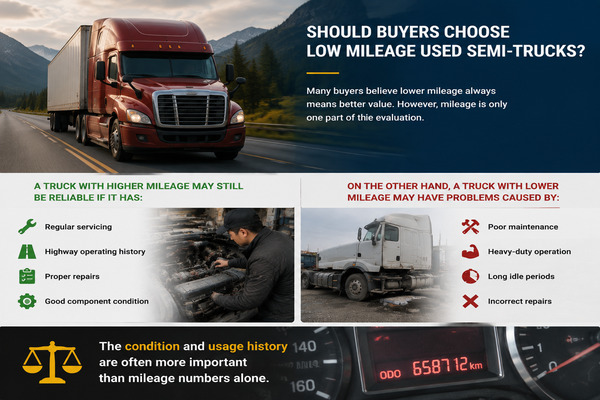 Used Semi-Truck Configuration Selection used semi truck configuration selection for different operations