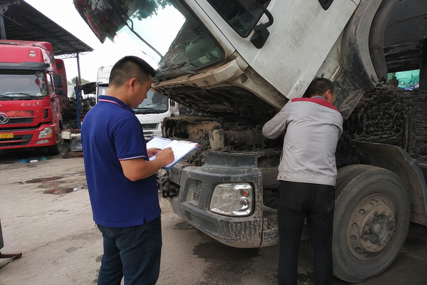 used semi-truck inspection checklist
