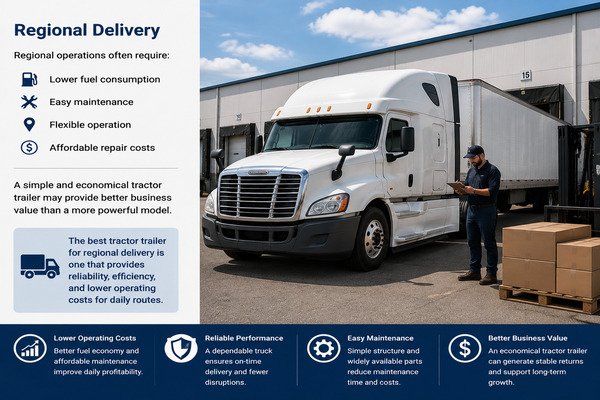 Used Tractor Trailer Inspection used tractor trailer buyer checking vehicle condition before purchase