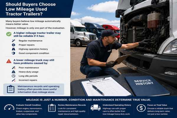 Used Tractor Trailer Applications different used tractor trailers for different transportation applications