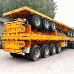 For Multi Purpose Second Hand Flatbed for Semi Trailer with Twist Locks for Container Machinery and Bulk Freight Transit