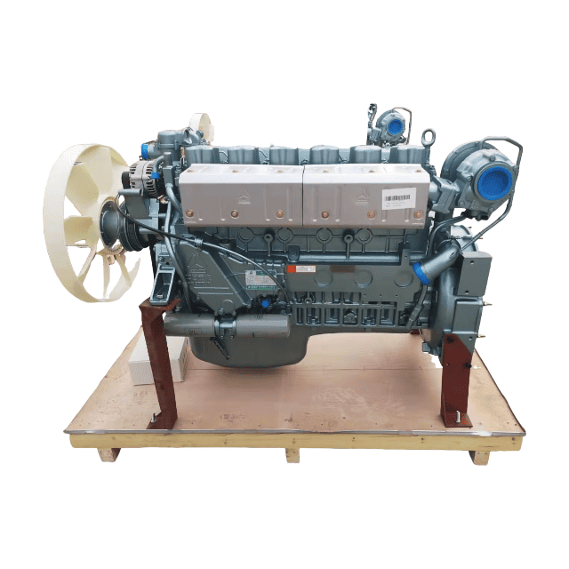 Low Price Used for Sinotruk Howo Engine 371Hp 375Hp Shacman Truck Diesel Engine High Quality Second Hand Engine for Africa