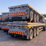 For Multi Purpose Second Hand Flatbed for Semi Trailer with Twist Locks for Container Machinery and Bulk Freight Transit