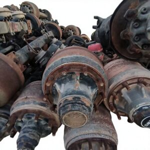 FUWA High Quality Rear Axle – Durable Iron Housing with Disc/Drum Brake System for 13/16T Applications