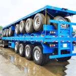 For Multi Purpose Second Hand Flatbed for Semi Trailer with Twist Locks for Container Machinery and Bulk Freight Transit