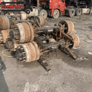 Second Hand 13 Ton Iron Axle Assembly – Heavy Duty Replacement for Semi Trailers