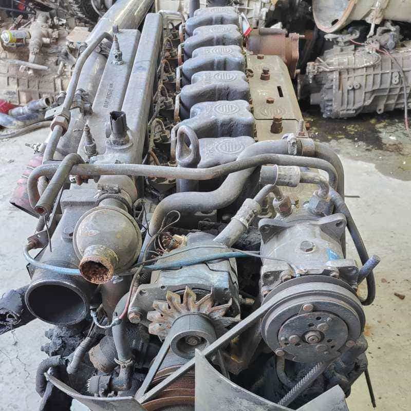 Second Hand Iron Diesel Engine Assembly – Weichai WP10 375Hp Replacement for Heavy Duty Trailers