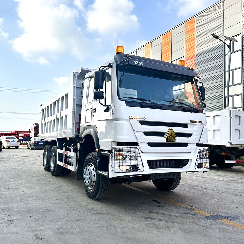 Used SINOTRUK HOWO 371HP 6×4 Dump Truck WD615 Engine 10 Wheels Heavy Duty Tipper Truck For Mining Construction