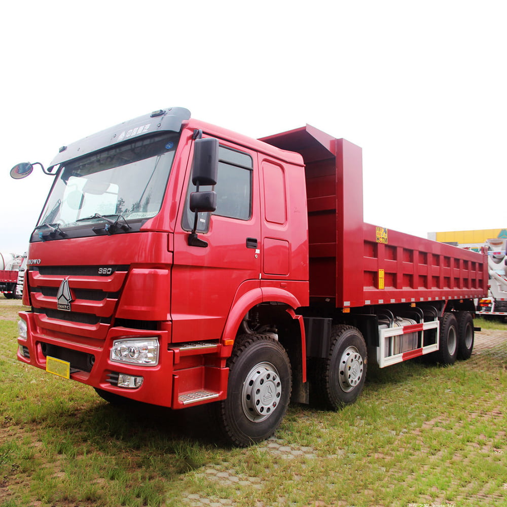 Second Hand HOWO 381HP Similar 380HP 6X4 Dump Truck Thickened Cargo Box Gravel Mud Transport Heavy Truck