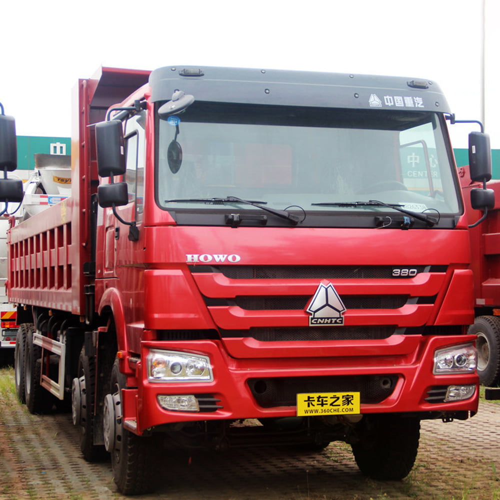 Durable Refurbished HOWO 380HP 6*4 Dump Truck Low Failure Rate Heavy Load Engineering Dumper Truck