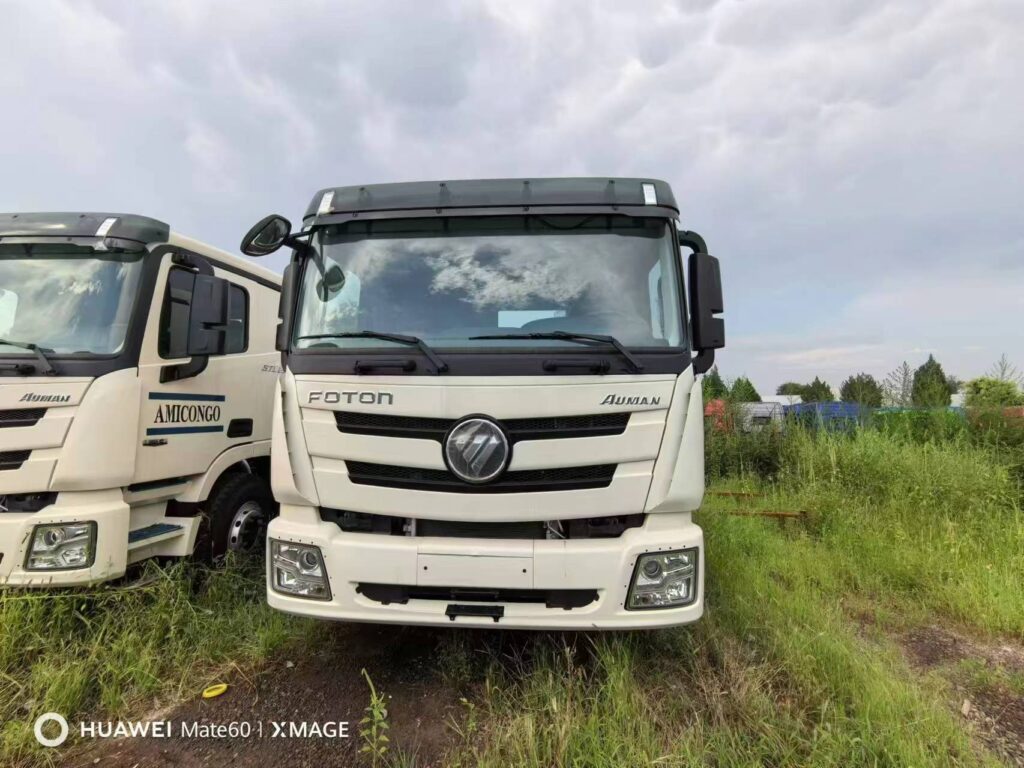 Cheap Price Used Foton Auman GTL 6*4 Tractor Cummins Engine Euro5 Standard Long Distance Tractor Truck