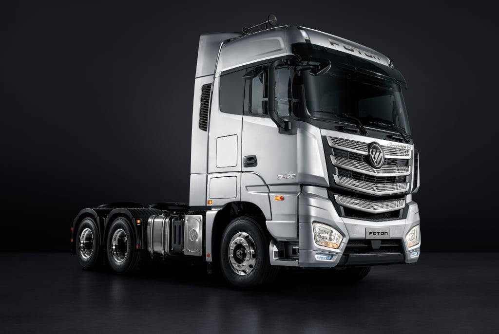Reliable Secondhand Foton EST 6X4 Tractor Head 560HP Cummins Engine Container Towing Prime Mover