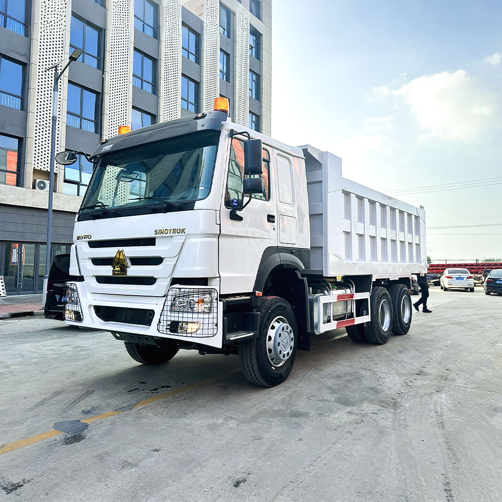Good Condition HOWO 371 HP 6*4 Tipper Truck Reinforced Cargo Box Sand Ore Transport Dump Truck For Africa