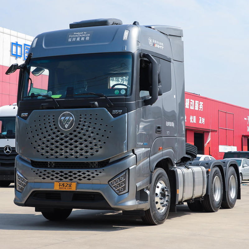 Fuel Saving Foton Auman Galaxy Prime Mover 6X4 580HP ZF Automatic Transmission Logistics Tractor Truck