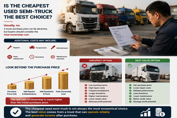 How to Buy a Good Used Semi-Truck?