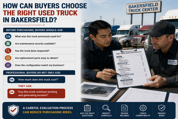 Do Bakersfield Truck Centers Sell Used Trucks?