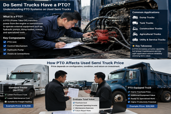 Do Semi Trucks Have a PTO?