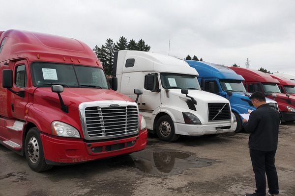 What’s the average price of a used semi-truck?