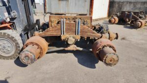 North Benz Boggies Rear Axle Assembly – Durable Drum Brake System Compatible with Benz Trucks