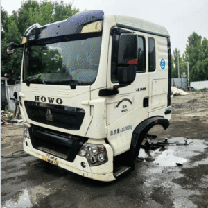 Used HOWO TX Driver Cab Shell for Accident Restoration 2022 SINOTRUK Truck Parts White Complete Cabin with Interior in Stock