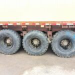 For Used Semi-trailer Hundred-ton king Strong Single Tire Load-bearing Capacity Factory Price