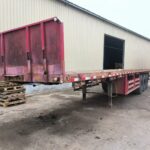 For Used Semi-trailer Hundred-ton king Strong Single Tire Load-bearing Capacity Factory Price