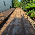 Semi Trailer 40 Feet Flat Bed Truck Trailer Heavy Duty for Container Transport With Reinforced Chassis