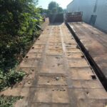 Semi Trailer 40 Feet Flat Bed Truck Trailer Heavy Duty for Container Transport With Reinforced Chassis