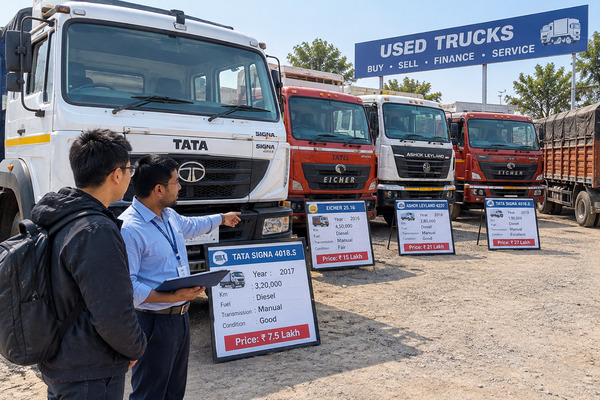 The price of a second-hand trailer truck in India can range from several lakh rupees to more than ₹20 lakh, depending heavily on the truck's age, condition, configuration, and whether the price includes the tractor unit, trailer body, or both Trailer trucks are widely used for transporting heavy and large loads across India.