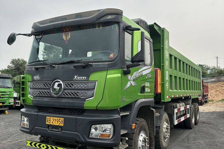 For Shacman X3000 Dump Truck 420Hp 8X4 Diesel Engine Heavy Duty Mining Tipper Used Truck Head for Sale China Export Supply