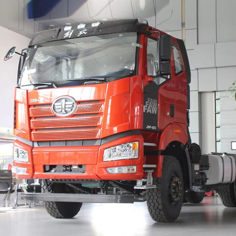 Used for FAW J6P 6×4 Dump Truck 420HP 6.4m Cargo Box Tipper Truck for Mining Sand Stone Construction Site Transport