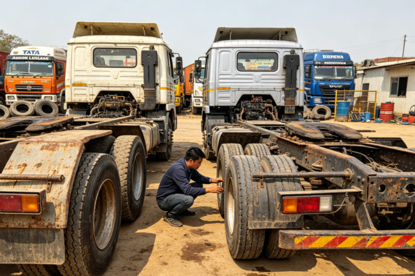 What Is the Price of a Second-Hand Trailer Truck in India?