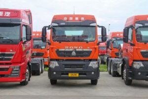 Used HOWO TX7 480HP 6x4 LNG Tractor Truck – Heavy Duty Natural Gas Truck Head for Sale